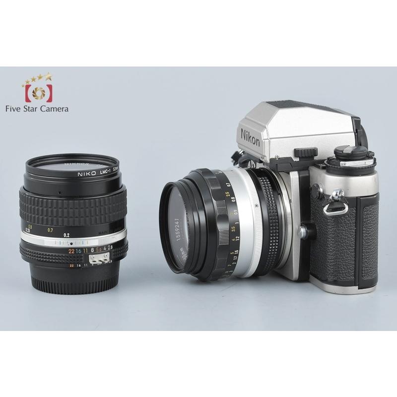 ニコン（Nikon） 【中古】Nikon F3/T チタンカラー + Ai-S NIKKOR 28mm