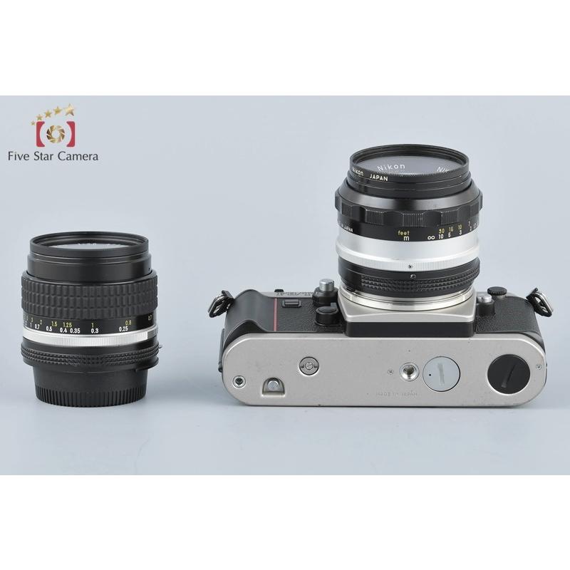ニコン（Nikon） 【中古】Nikon F3/T チタンカラー + Ai-S NIKKOR 28mm