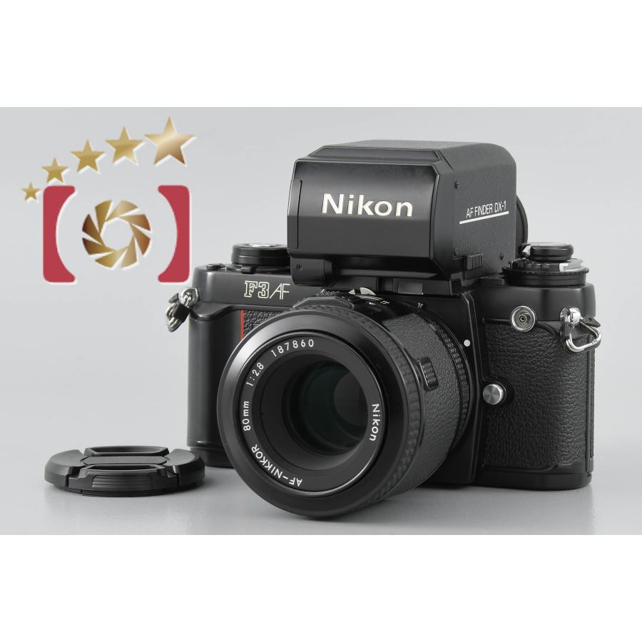 中古】Nikon ニコン F3AF データバック付属 + AF NIKKOR 80mm f/2.8 