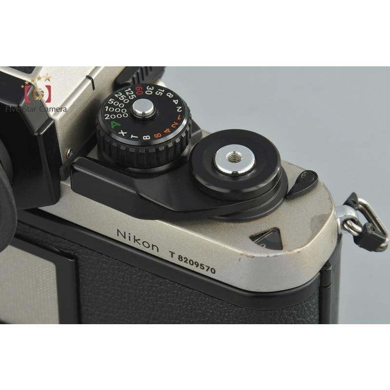 【中古】Nikon ニコン F3/T チタンカラー フィルム一眼レフカメラ｜five-star-camera｜10
