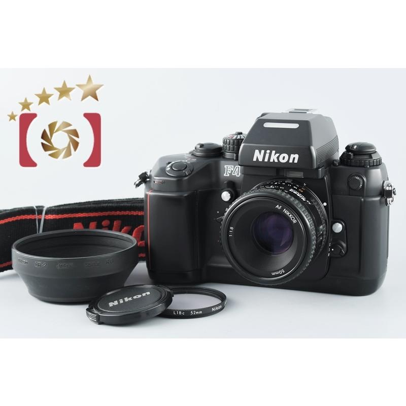 ニコン 【中古】Nikon F4 + AF NIKKOR 50mm f/1.8 : 中古カメラ ニコン 【中古】Nikon F4 + AF NIKKOR 50mm f/1.8 : 中古カメラ