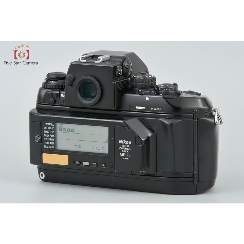 ニコン 【中古】Nikon F4 フィルム一眼レフカメラ + MF-23 ニコン 【中古】Nikon F4 フィルム一眼レフカメラ + MF-23