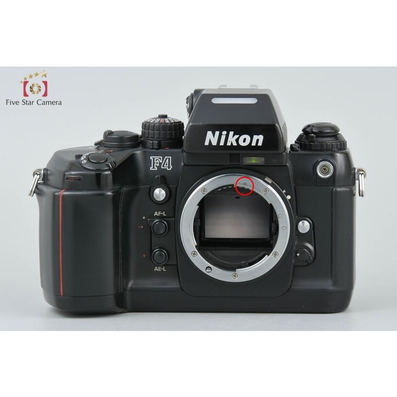 ニコン 【中古】Nikon F4 フィルム一眼レフカメラ + MF-23 ニコン 【中古】Nikon F4 フィルム一眼レフカメラ + MF-23