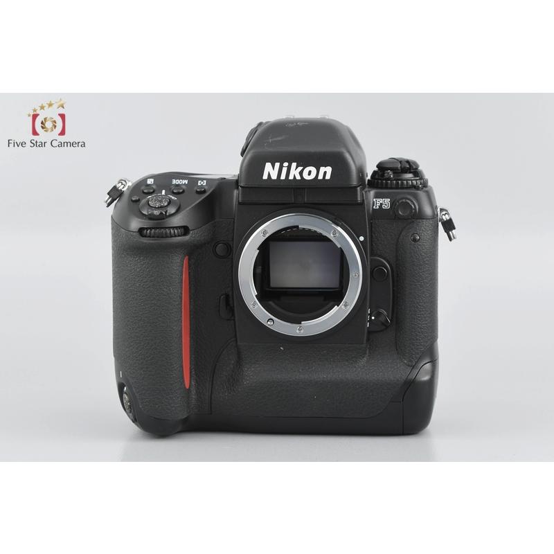 美品 NIKON F5 本体 ストラップ付 フィルムカメラ モルト良好 M849 ニコン（Nikon） 【中古】Nikon F5 フィルム一眼レフカメラ : 中古