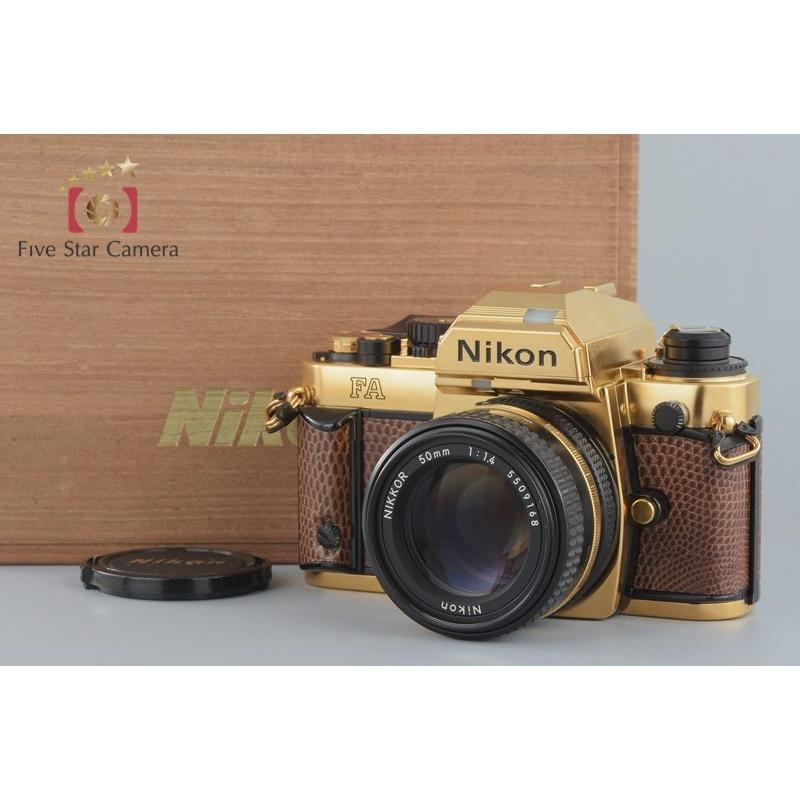 ニコン 【中古】Nikon FA ゴールド + Ai-S NIKKOR 50mm f/1.4 ニコン 【中古】Nikon FA ゴールド + Ai-S NIKKOR 50mm f/1.4