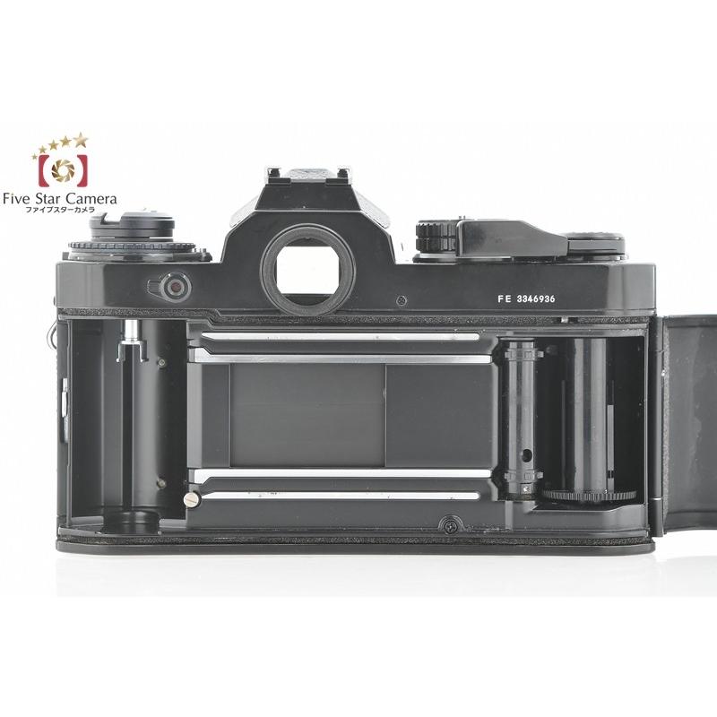 【中古】Nikon ニコン FE ブラック フィルム一眼レフカメラ｜five-star-camera｜10