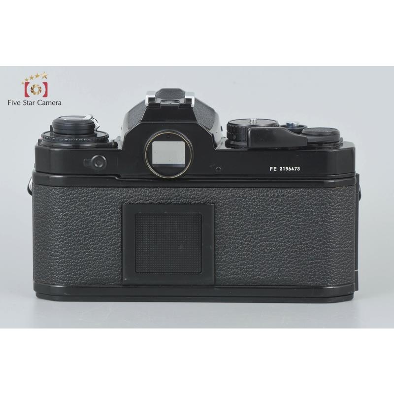 ニコン 【中古】Nikon FE ブラック フィルム一眼レフカメラ : 中古 