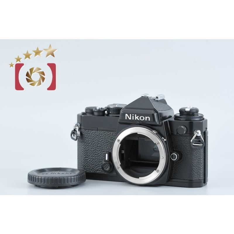 ★ Nikon FE フィルム一眼レフカメラ ブラック　　〈 中古品 〉 ニコン 【中古】Nikon FE ブラック フィルム一眼レフカメラ