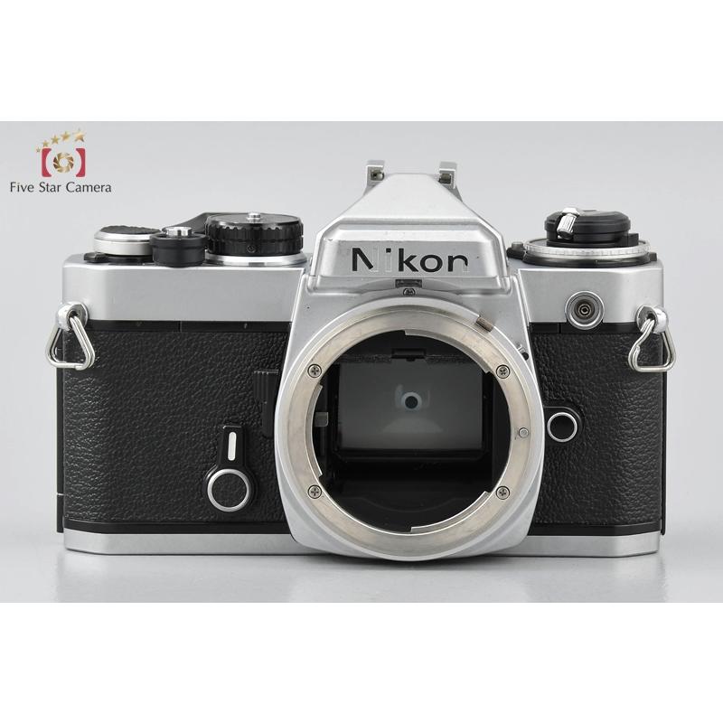 【中古】Nikon ニコン FE シルバー フィルム一眼レフカメラ nikonfesl0430中古カメラのファイブスターカメラ