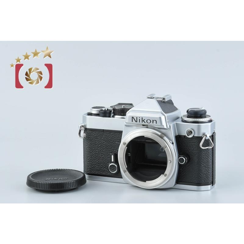ニコン 【中古】Nikon FE シルバー フィルム一眼レフカメラ