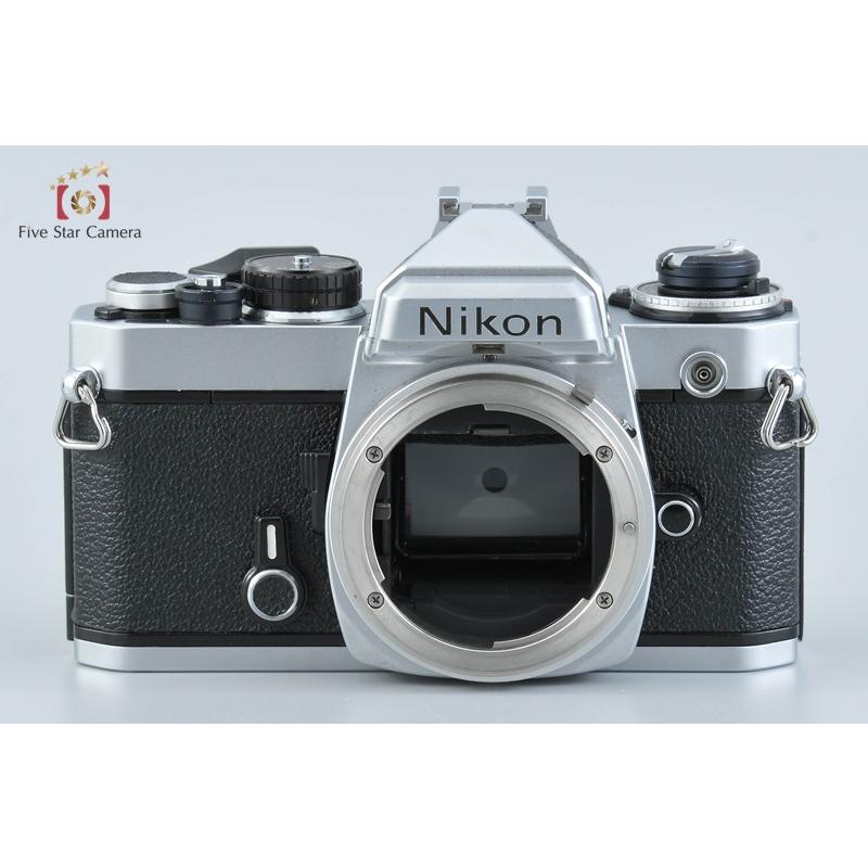ニコン 【中古】Nikon FE シルバー フィルム一眼レフカメラ