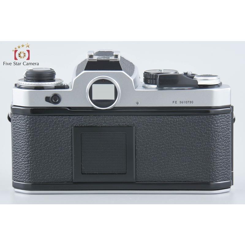 【美品】ニコン Nikon FE ボディ 一眼レフ フィルムカメラ 中古 中古】(ニコン) Nikon FE ボディ シルバー｜ナニワグループオンライン