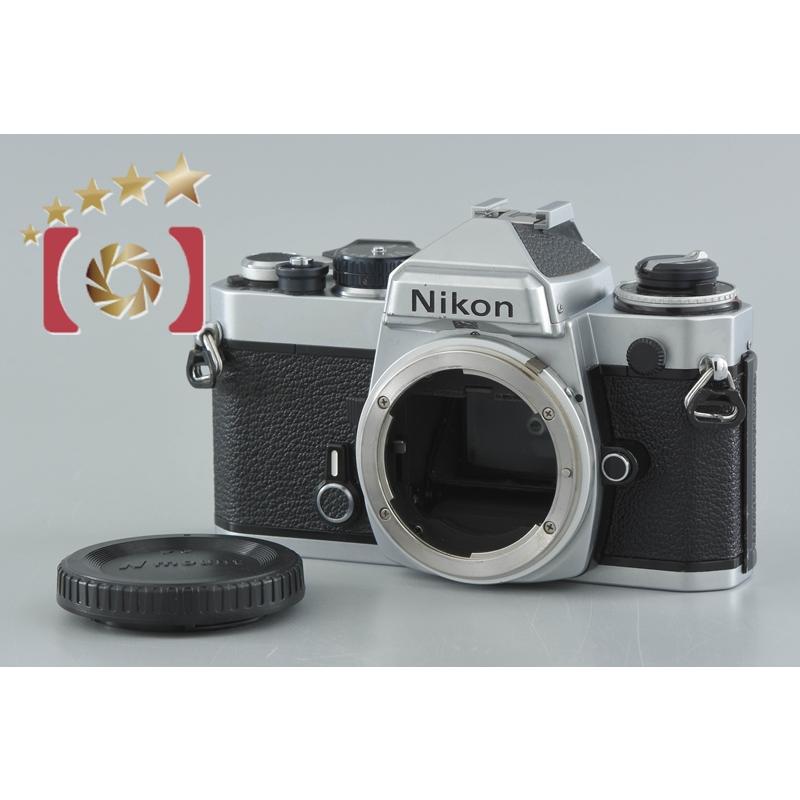 ニコン 【中古】Nikon FE シルバー フィルム一眼レフカメラ