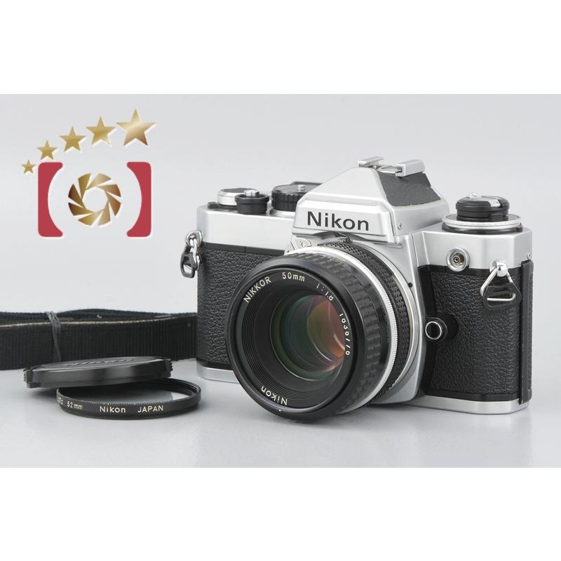 【中古】Nikon ニコン FE シルバー フィルム一眼レフカメラ + Ai NIKKOR 50mm f/1.8 :  nikon-fe-sl-ai-5018-0702- : 中古カメラのファイブスターカメラ - 通販 - Yahoo!ショッピング