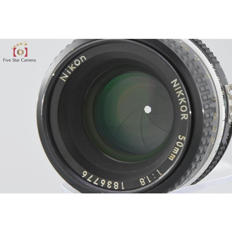 ニコン 【中古】Nikon FE シルバー フィルム一眼レフカメラ + Ai