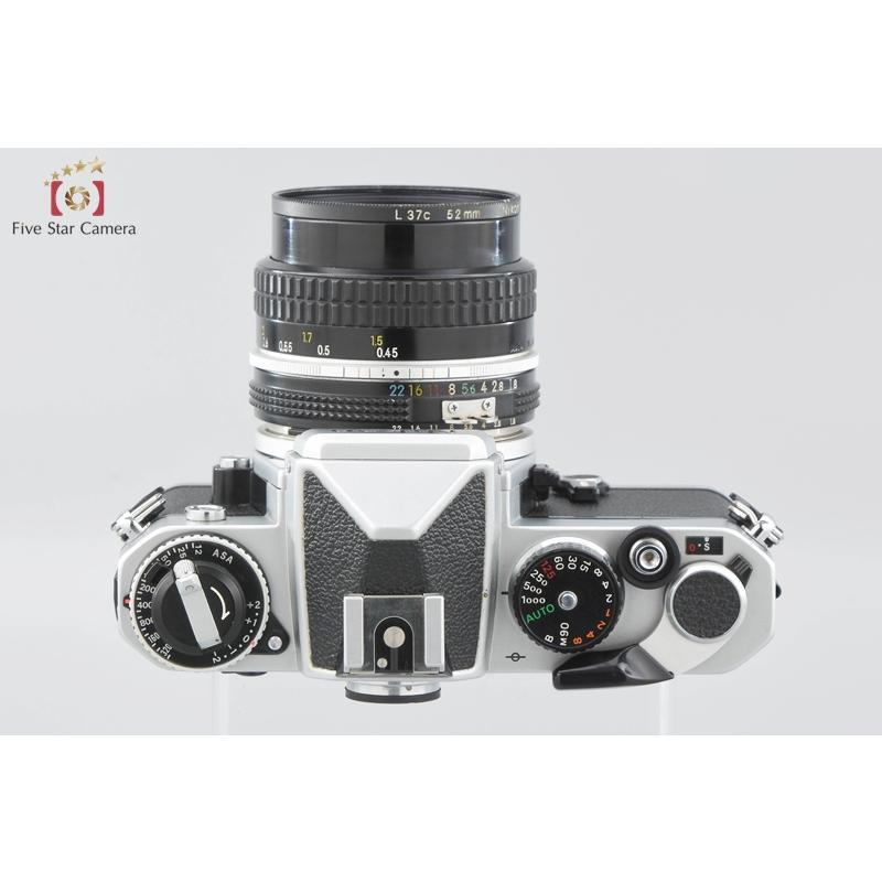 Nikon FE シルバー NIKKOR 50mm f/1.8 Nikon FE with 50mm f/1.8 – Film Supply Club
