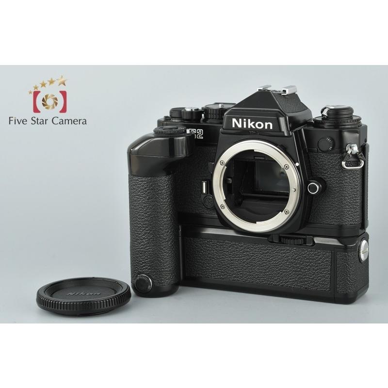 ニコン 【中古】Nikon FE2 ブラック + MD-12 モータードライブ ニコン 【中古】Nikon FE2 ブラック + MD-12 モータードライブ