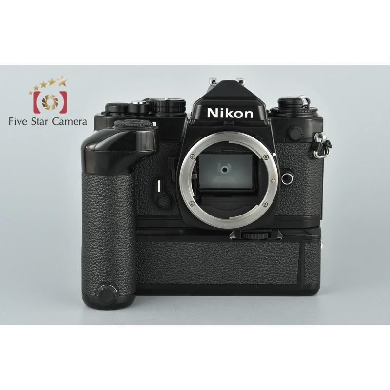 ニコン 【中古】Nikon FE2 ブラック + MD-12 モータードライブ ニコン 【中古】Nikon FE2 ブラック + MD-12 モータードライブ