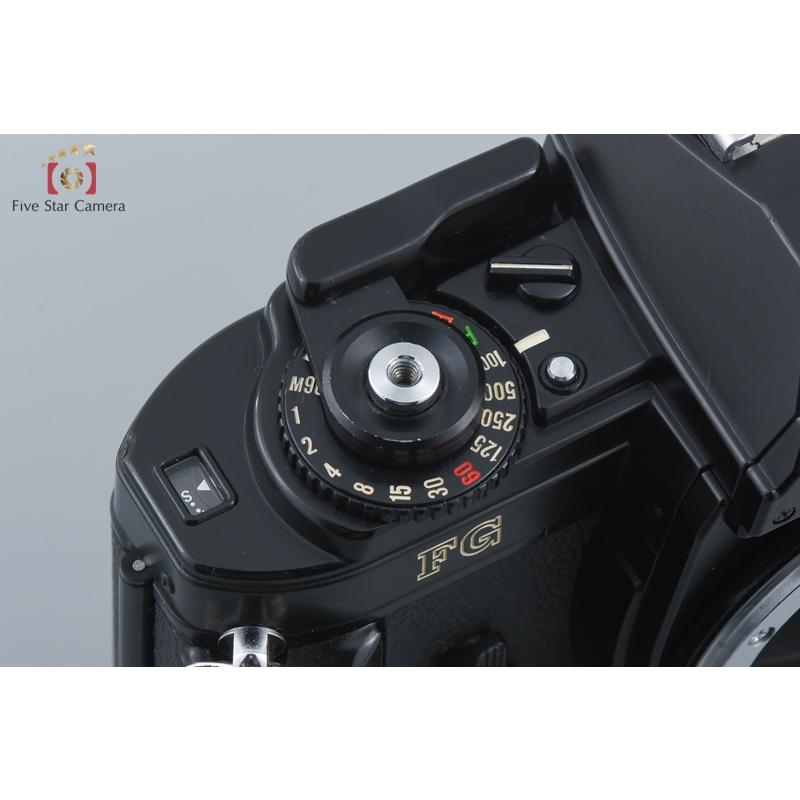 ニコン Nikon FG 一眼レフ フィルムカメラ ブラック　他一式 ニコン（Nikon） 【中古】Nikon FG ブラック フィルム一眼レフカメラ