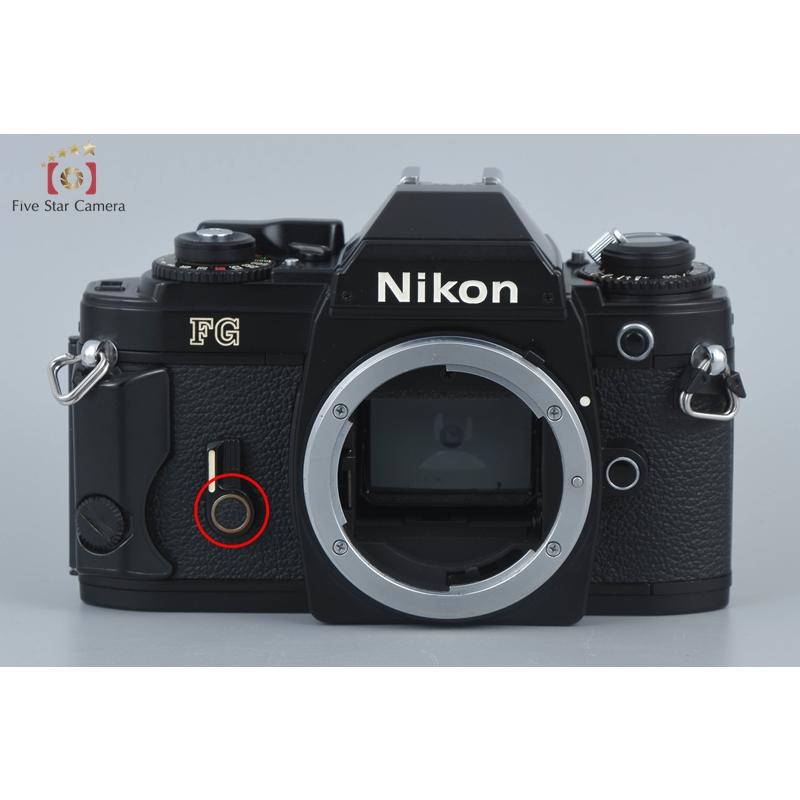 ニコン（Nikon） 【中古】Nikon FG ブラック フィルム一眼レフカメラ