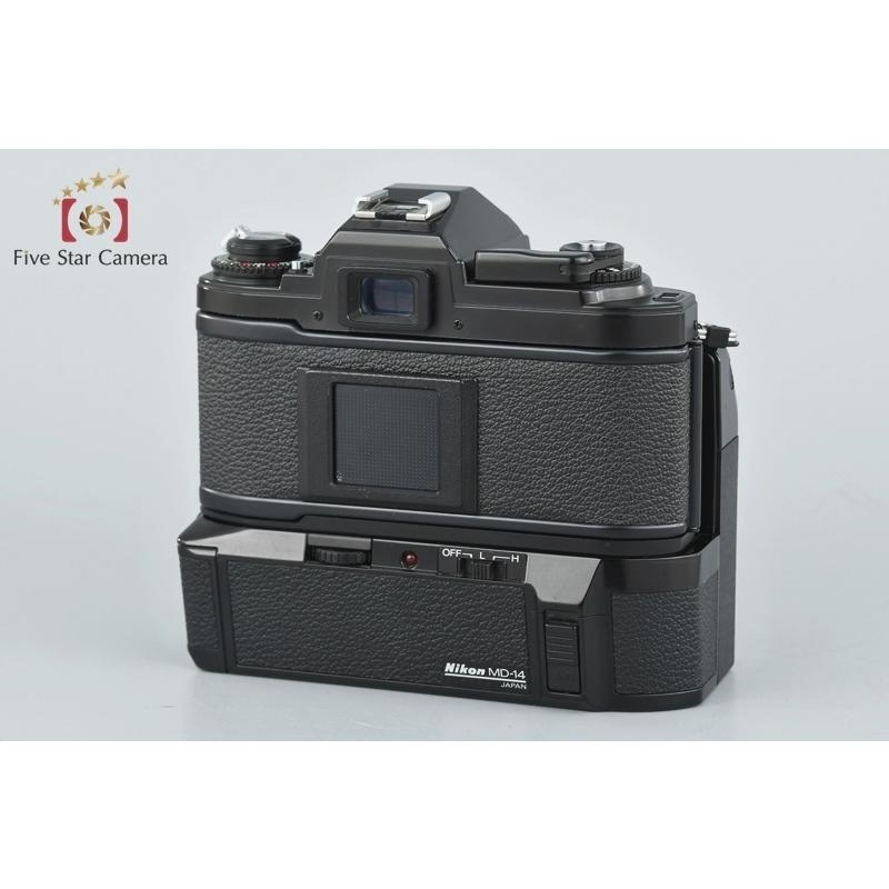 ニコン 【中古】Nikon FG ブラック + MD-14 モータードライブ ニコン 【中古】Nikon FG ブラック + MD-14 モータードライブ