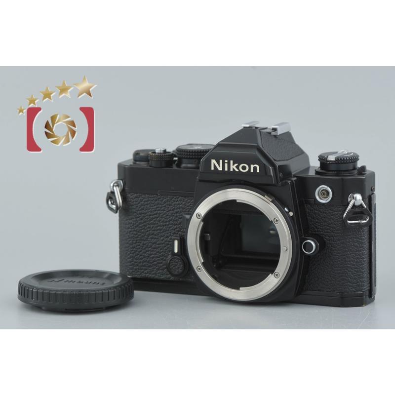 ニコン 【中古】Nikon FM 前期 ブラック フィルム一眼レフカメラ ニコン 【中古】Nikon FM 前期 ブラック フィルム一眼レフカメラ