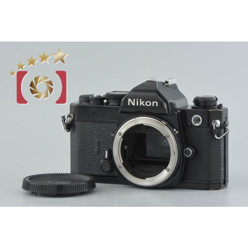 ニコン 【中古】Nikon FM 後期 ブラック フィルム一眼レフカメラ ニコン 【中古】Nikon FM 後期 ブラック フィルム一眼レフカメラ
