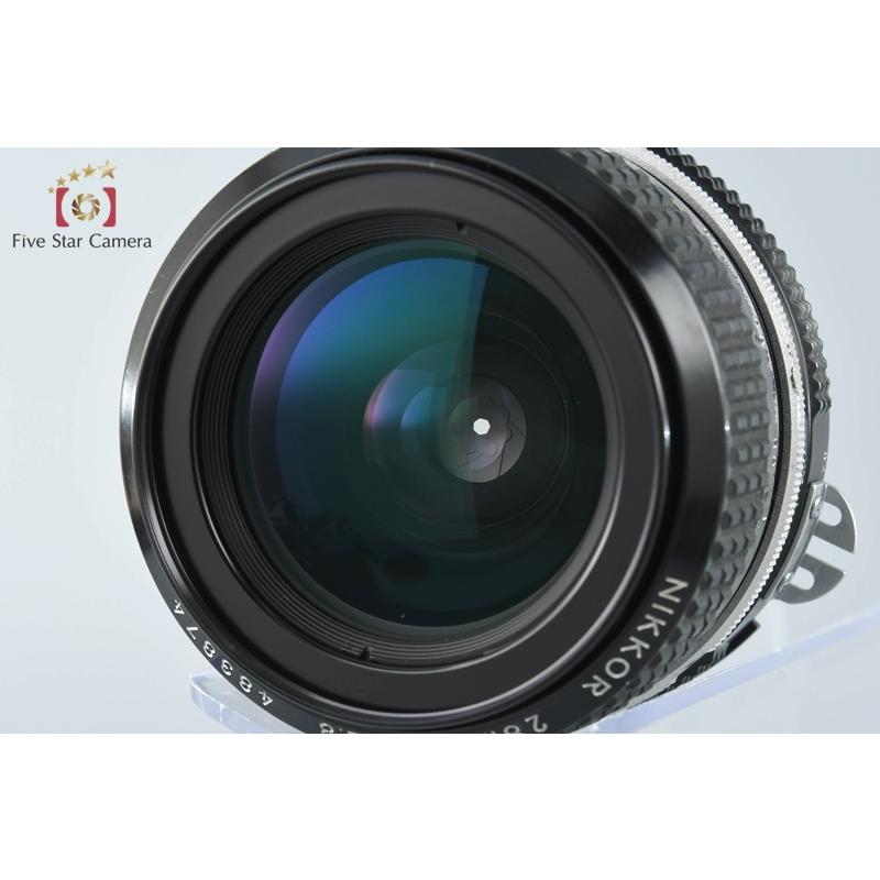 ニコン（Nikon） 【中古】Nikon FM シルバー 前期 + Ai NIKKOR 28mm f