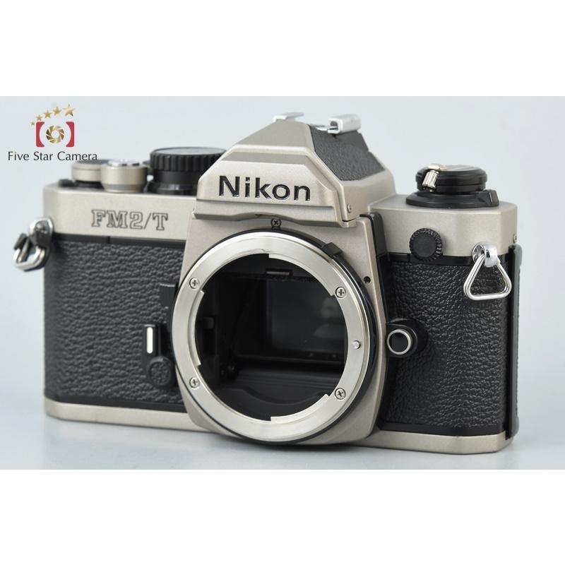 d*7様 美品 Nikon FM2T 一眼レフカメラ チタン ニコン（Nikon） 【中古】Nikon FM2/T チタン フィルム一眼レフカメラ