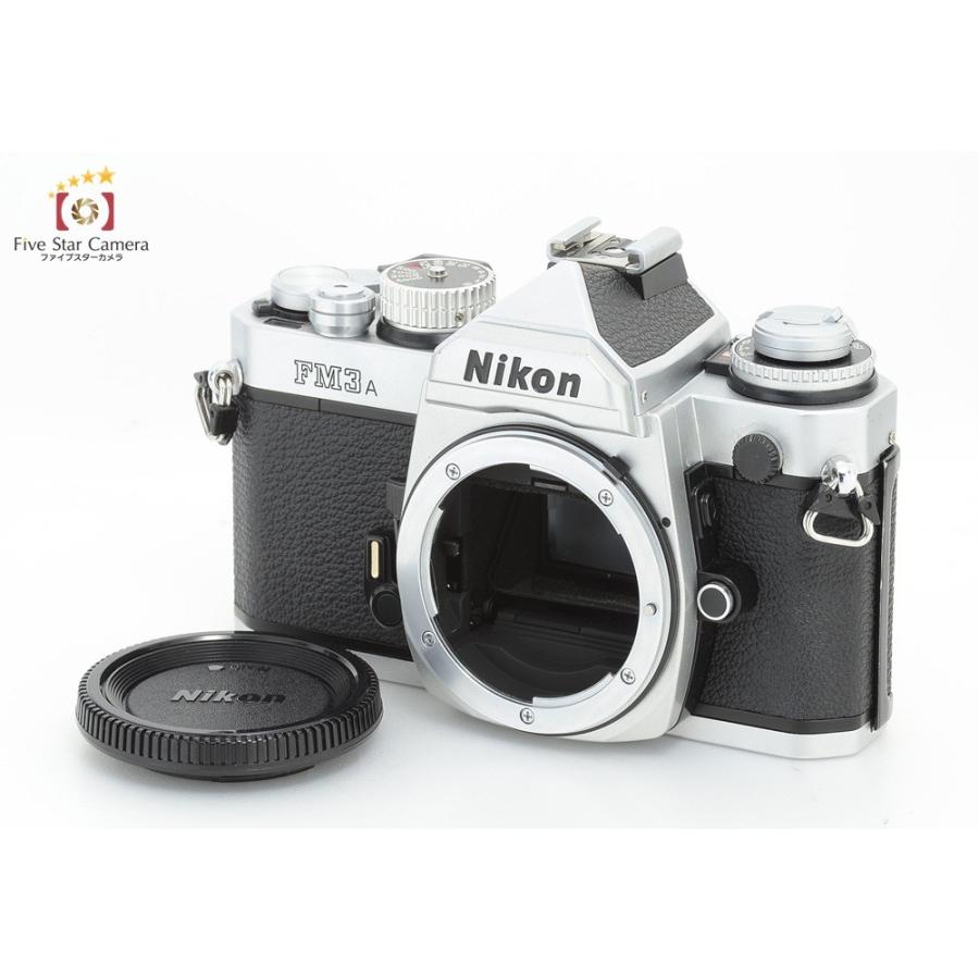 奉呈 Nikon ニコン FM3A シルバー フィルム一眼レフカメラ - motor