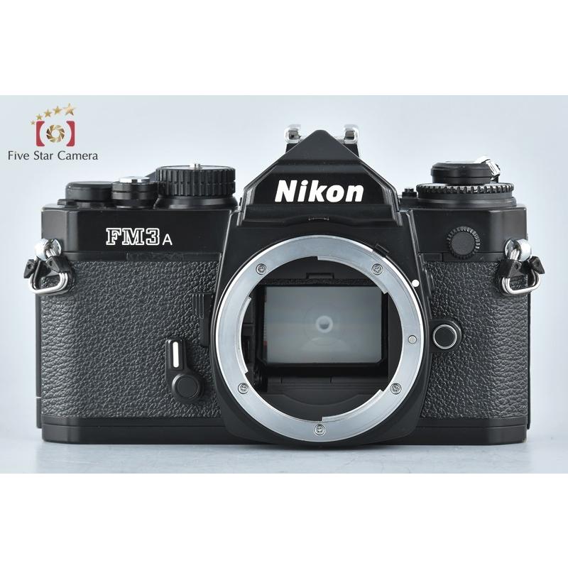 ニコン（Nikon） 【中古】Nikon FM3A ブラック フィルム一眼レフカメラ
