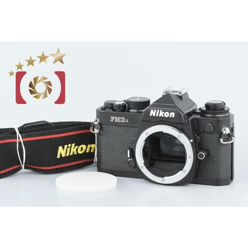 い出のひと時に とびきりのおしゃれを ニコン 中古 Nikon Fm3a フィルム一眼レフカメラ ブラック フィルムカメラ Transparenciacorporativa Org Br