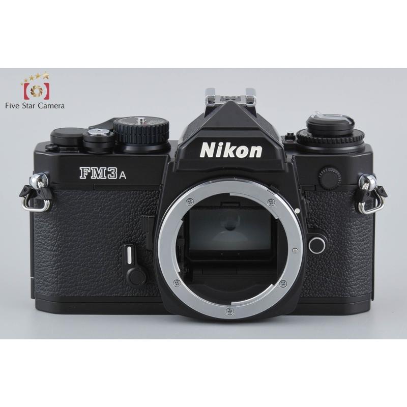 未使用級 極美品 Nikon FM3A ブラック フィルムカメラ 一眼レフ ニコン 【開封未使用品】Nikon FM3A ブラック フィルム一眼レフ