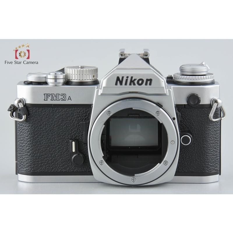 美品　Nikon/ニコン FM3A カメラ ニコン 【中古】Nikon FM3A シルバー フィルム一眼レフカメラ