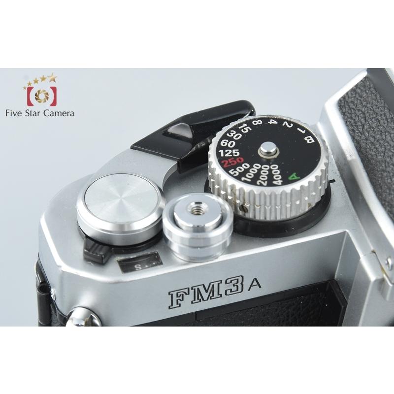 ニコン 【中古】Nikon FM3A シルバー フィルム一眼レフカメラ ニコン 【中古】Nikon FM3A シルバー フィルム一眼レフカメラ