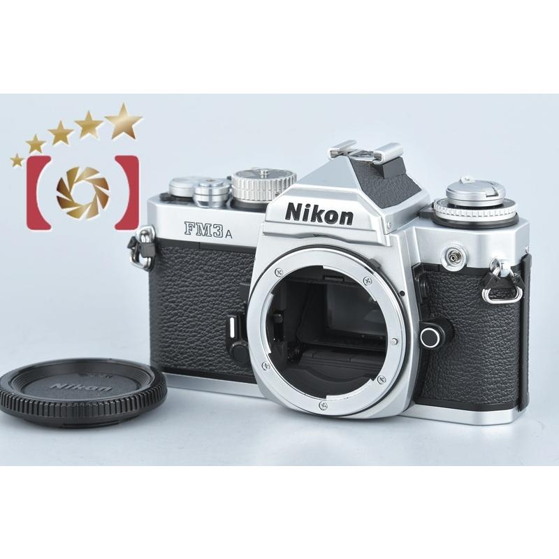中古】Nikon ニコン FM3A シルバー フィルム一眼レフカメラ 中古】Nikon ニコン FM3A シルバー フィルム一眼レフカメラ