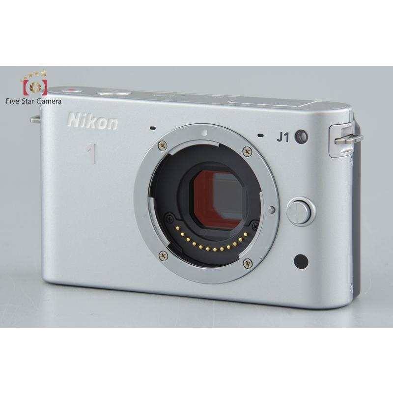 ニコン（Nikon） 【中古】Nikon 1 J1 シルバー ミラーレス一眼カメラ
