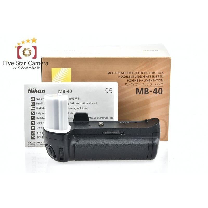 SONY（ソニー） 【中古】Nikon ニコン MB-40 マルチパワーバッテリー