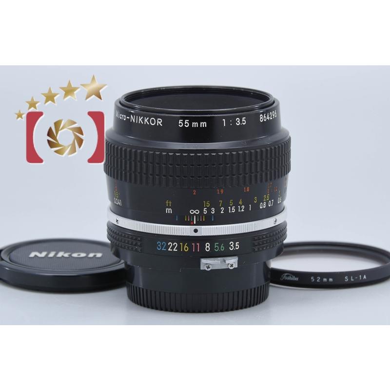 【中古】Nikon ニコン Micro NIKKOR 55mm f/3.5 ニコン（Nikon） 【中古】Nikon Micro NIKKOR 55mm f/3.5 : 中古カメラ