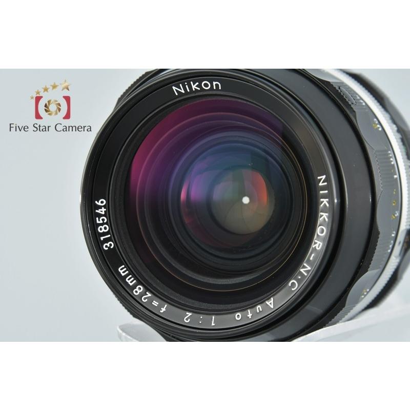 ニコン（Nikon） 【中古】Nikon NIKKOR-N.C Auto 28mm f/2 : 中古