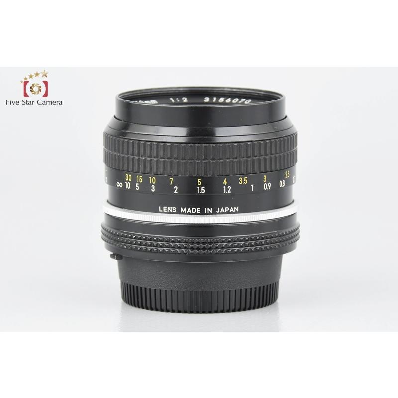 ニコン（Nikon） 【中古】Nikon New NIKKOR 50mm f/2 Ai改 : 中古