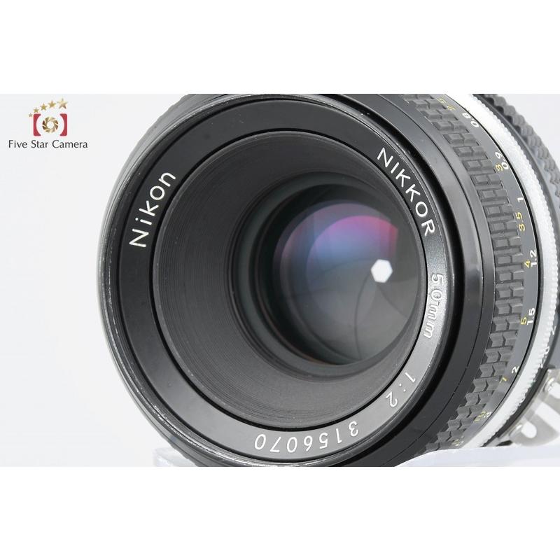 ニコン（Nikon） 【中古】Nikon New NIKKOR 50mm f/2 Ai改 : 中古