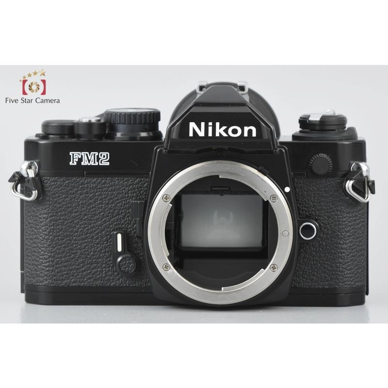 中古】Nikon ニコン ニューFM2 後期 ブラック フィルム一眼レフカメラ 