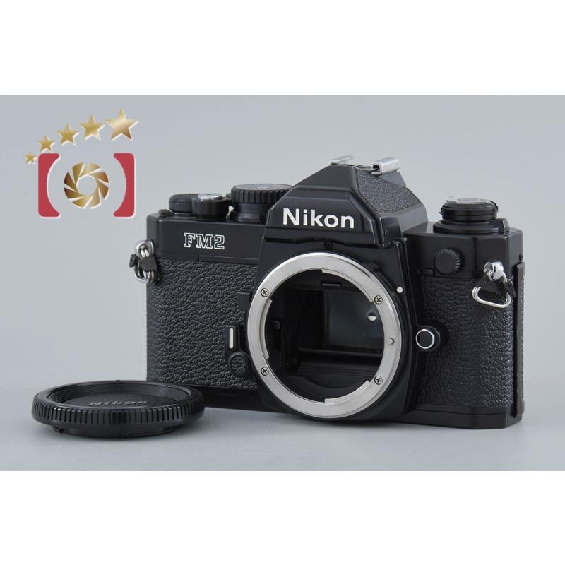 ニコン 【中古】Nikon ニューFM2 後期 ブラック フィルム一眼レフ 
