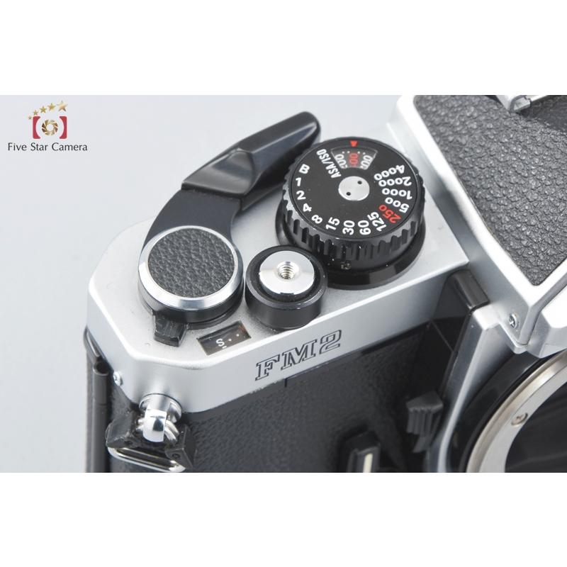ニコン 【中古】Nikon New FM2 前期 シルバー フィルム一眼レフ ニコン 【中古】Nikon New FM2 前期 シルバー フィルム一眼レフ