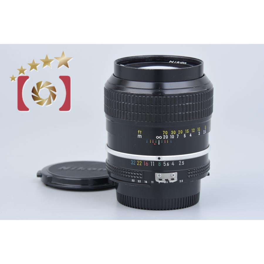 ニコン（Nikon） 【中古】Nikon New NIKKOR 105mm f/2.5 Ai改 : 中古