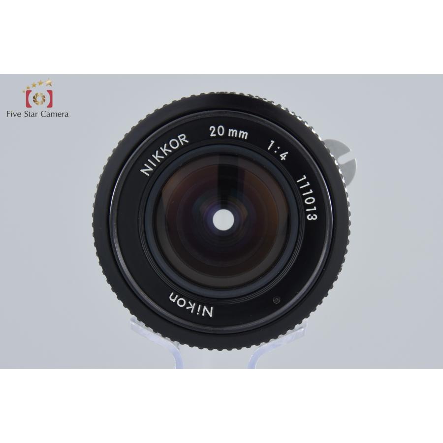 Nikon Newnikkor 20mm f4希少 ニコン 【中古】Nikon New NIKKOR 20mm f/4 : 中古カメラの
