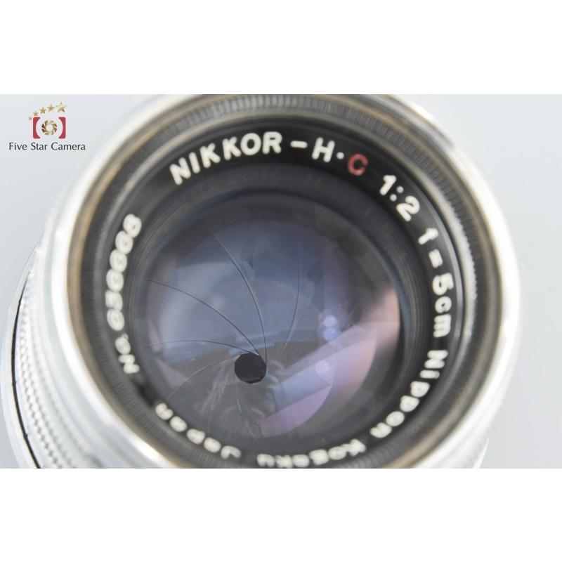 【中古】Nikon ニコン NIKKOR-H.C 50mm f/2 L39 ライカスクリューマウント ニコン（Nikon） 【中古】Nikon NIKKOR-H.C 50mm f/2 L39 ライカ