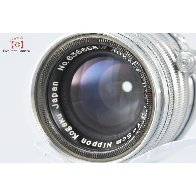 ニコン（Nikon） 【中古】Nikon NIKKOR-H.C 50mm f/2 L39 ライカ