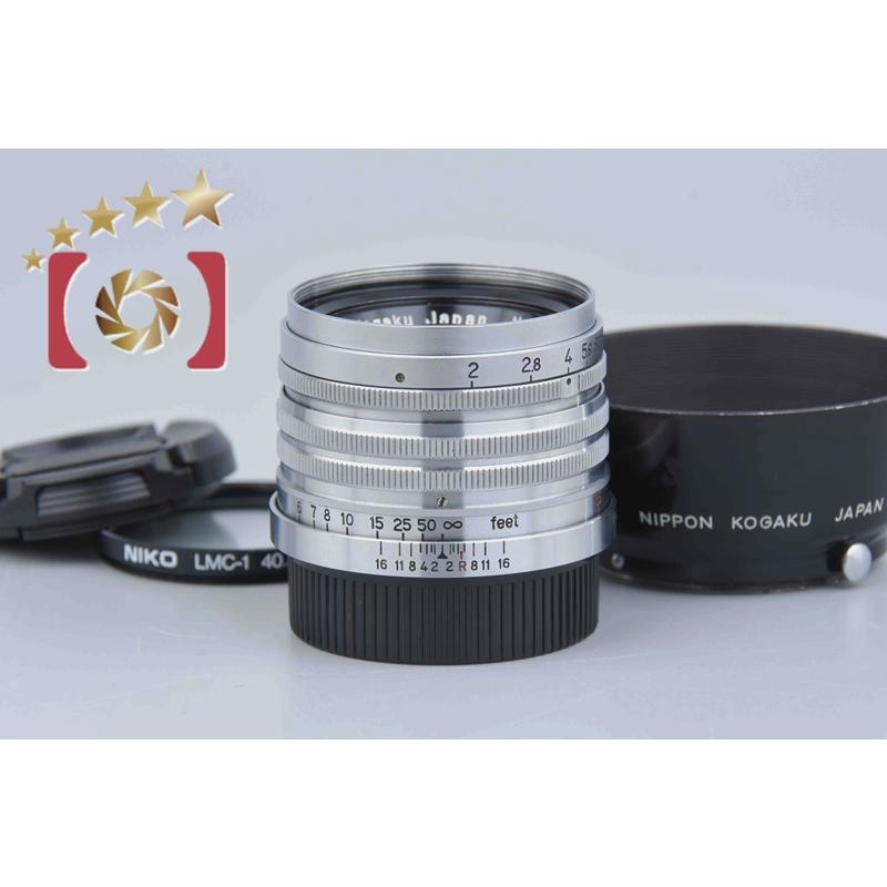 ニコン（Nikon） 【中古】Nikon NIKKOR-H.C 50mm f/2 L39 ライカ